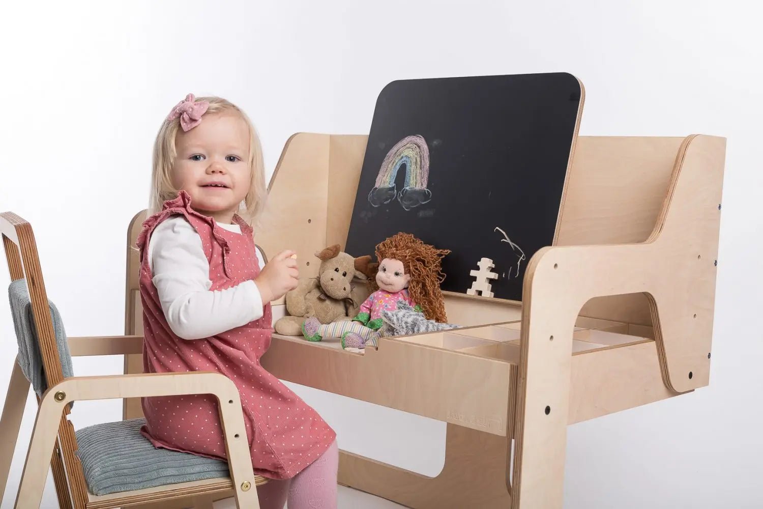 Adjustable Children Table and Chair set Luula - AlmaVidaKids