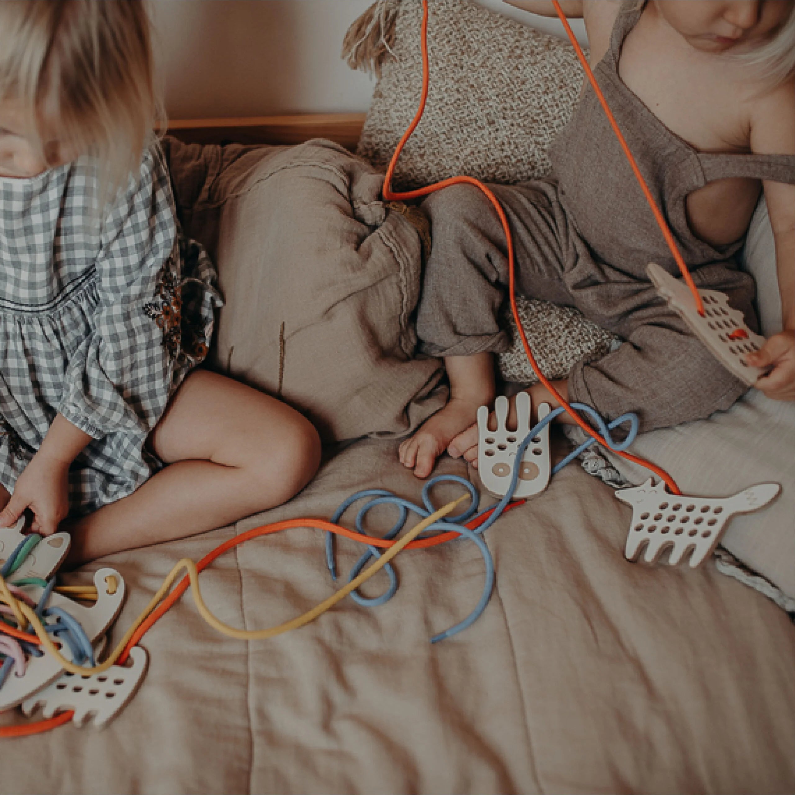 Montessori-Inspired lacing Toy