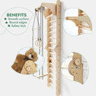 Climbing Wall Set · Gym Add - on · Slide & Swings - AlmaVidaKids