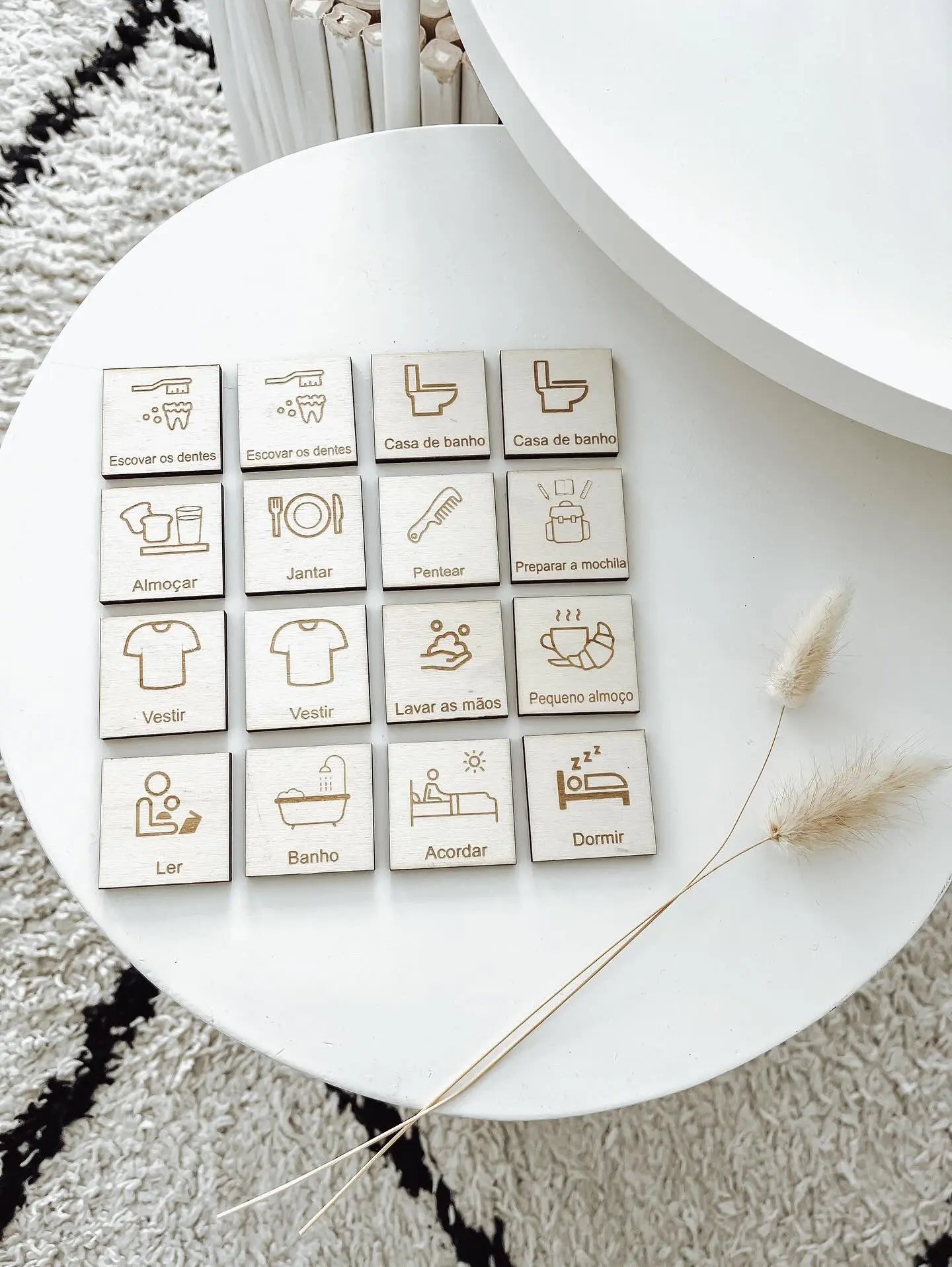 Daily Routine Pictograms - AlmaVidaKids