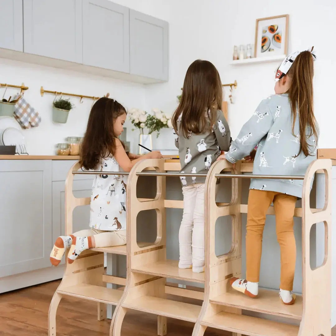 STEP UP • Adjustable height helper tower Ette Tete