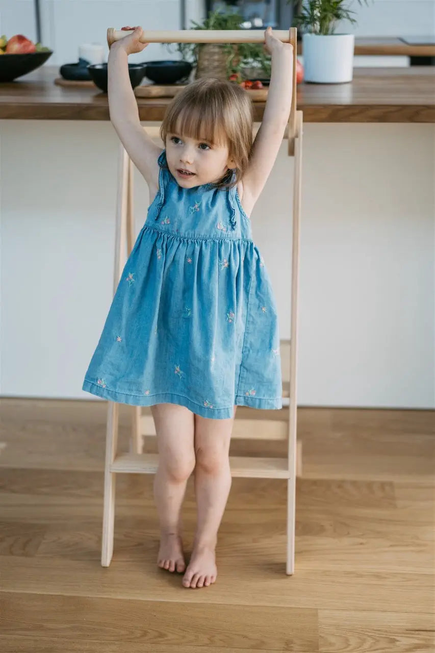 Foldable Learning Tower Leg&Go