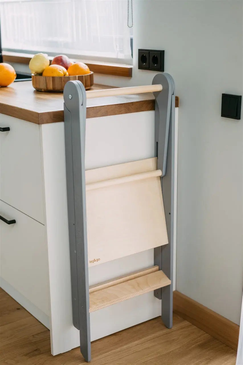 Foldable Learning Tower Leg&Go