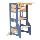 Foldable learning tower high chair - AlmaVidaKids