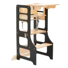 Foldable learning tower high chair - AlmaVidaKids