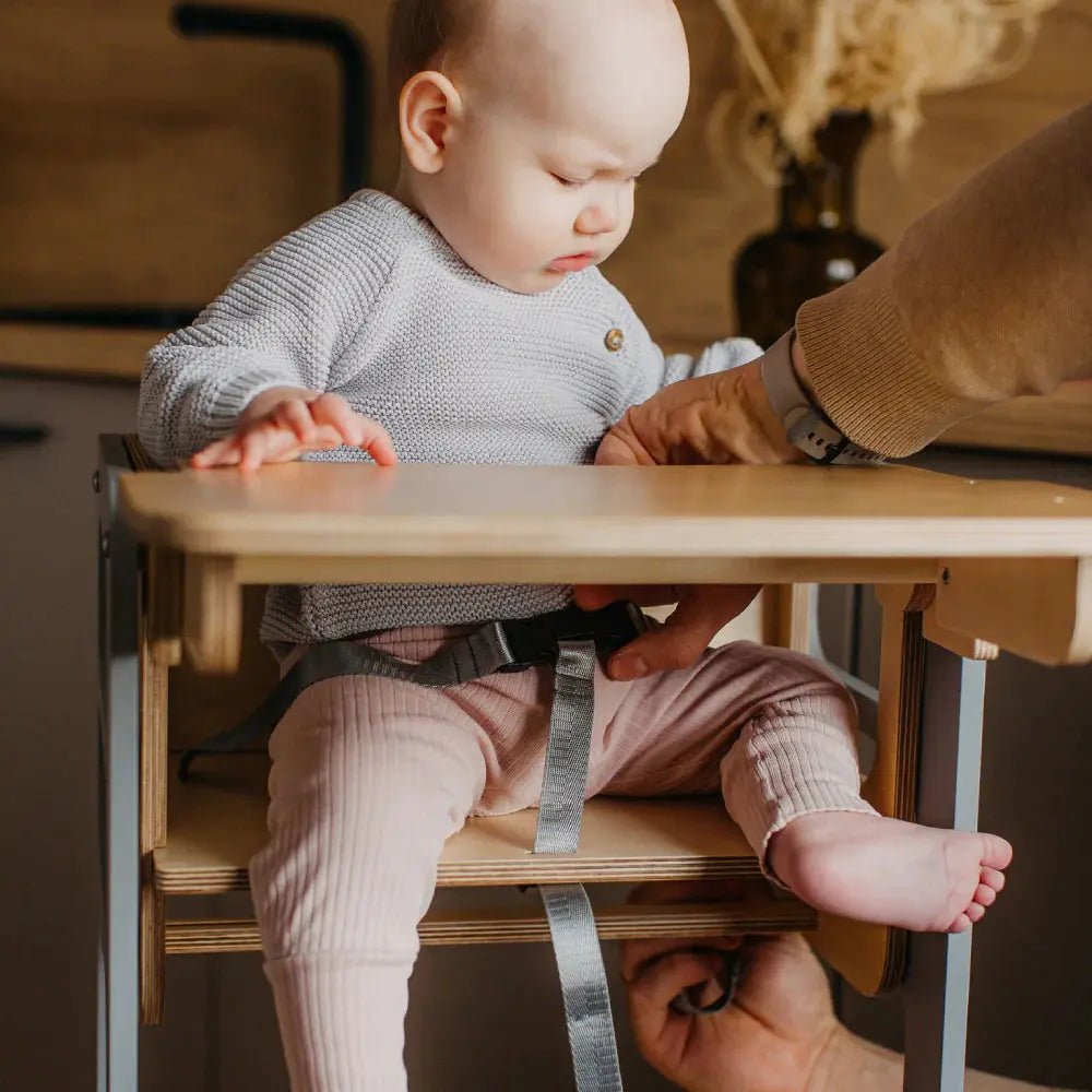 Foldable learning tower high chair - AlmaVidaKids