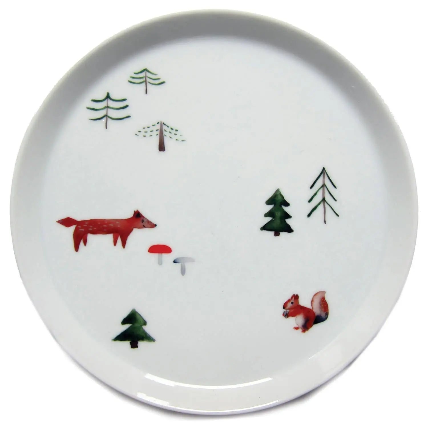 Forest animals porcelain stickers - AlmaVidaKids