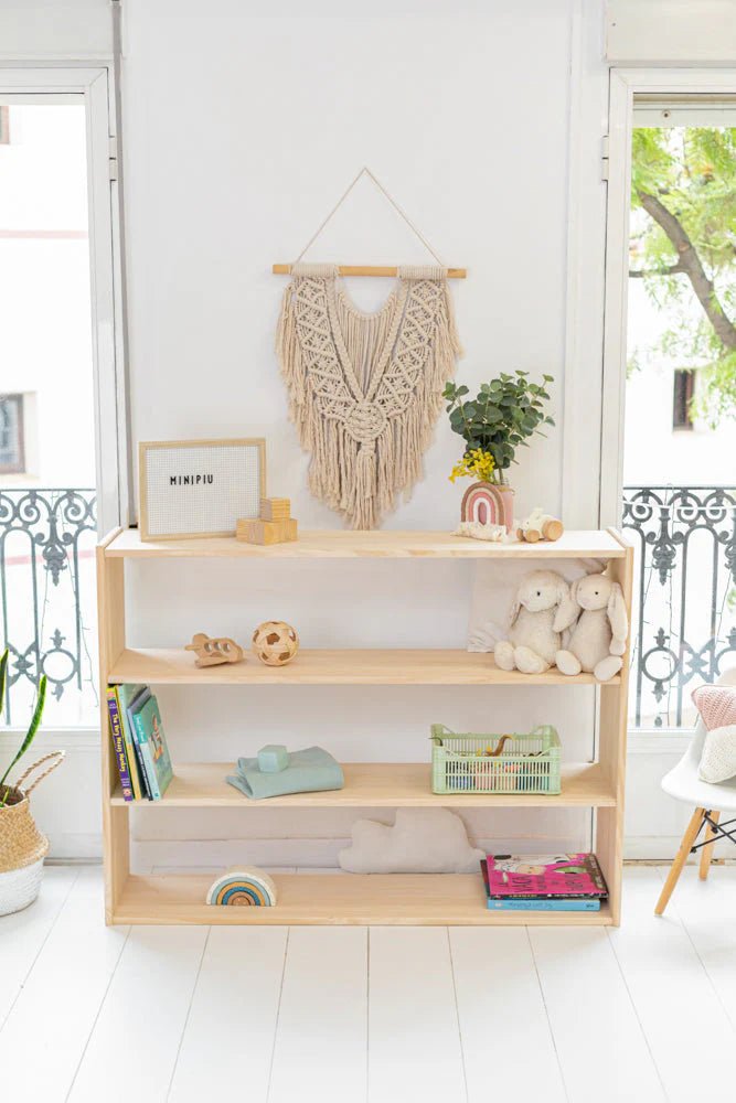 Large Montessori Bookcase - AlmaVidaKids