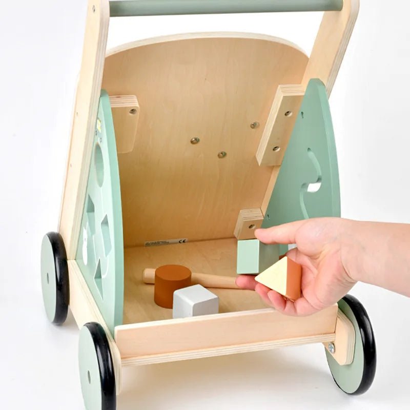 LearnWalker – Creatief & Educatief – Montessori Loopwagen - AlmaVidaKids