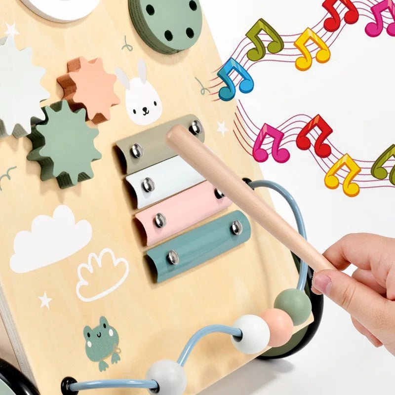 LearnWalker – Creatief & Educatief – Montessori Loopwagen - AlmaVidaKids