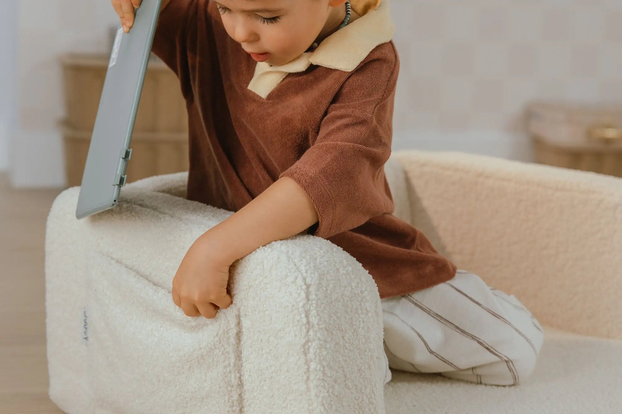 Lumi Chair Teddy – 2 - in - 1 Chair and Nap Mattress - AlmaVidaKids