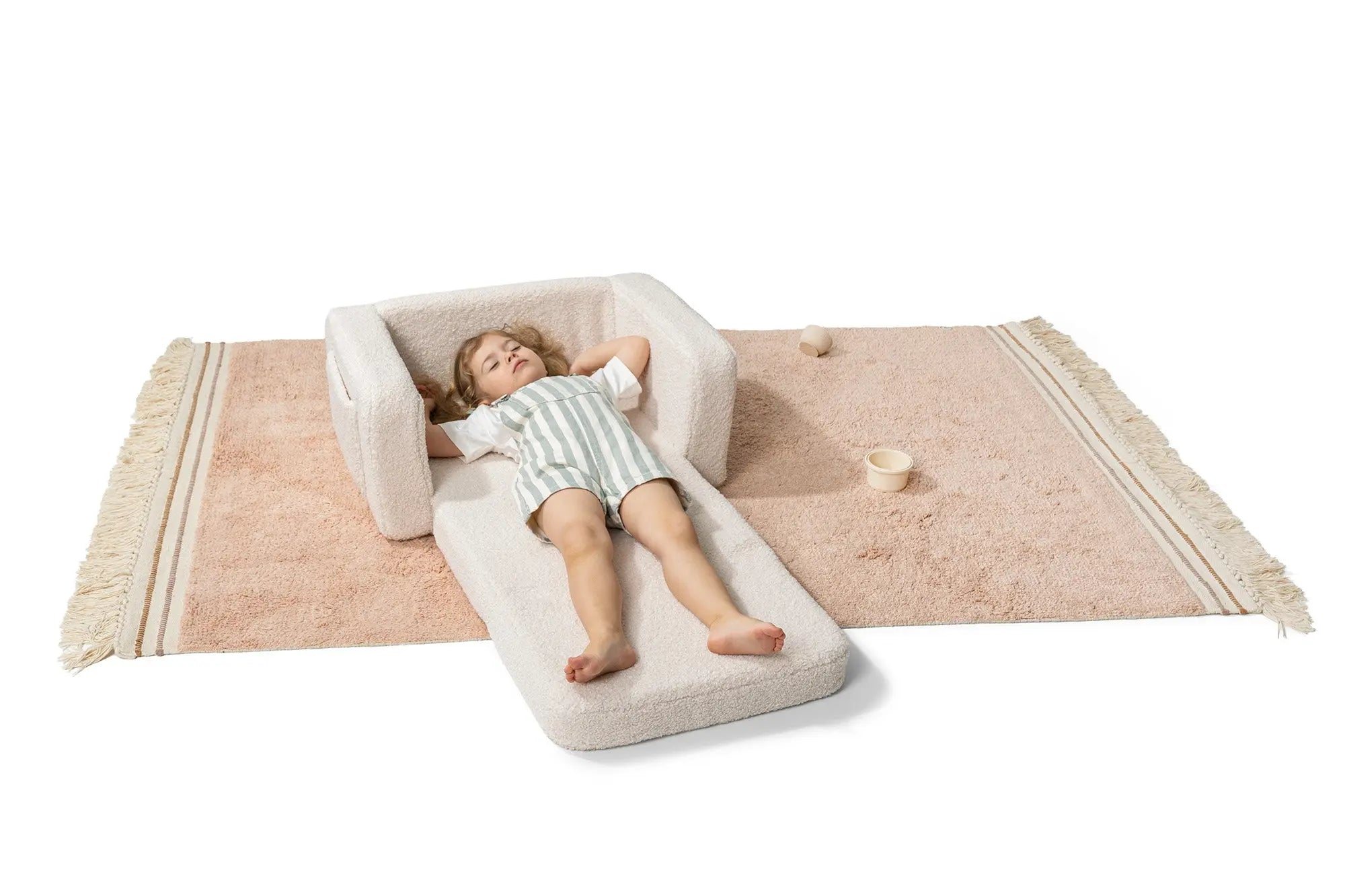 Lumi Chair Teddy – 2 - in - 1 Chair and Nap Mattress - AlmaVidaKids