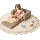 Lumi Toddler Chair Corduroy – 2 - in - 1 Chair and Nap Mattress - AlmaVidaKids