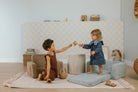 Lumi Toddler Chair Corduroy – 2 - in - 1 Chair and Nap Mattress - AlmaVidaKids