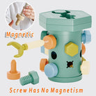 Magnet Toys™ - Creativiteit & Motoriek - Montessori Schuif - en Schroefplezier - AlmaVidaKids