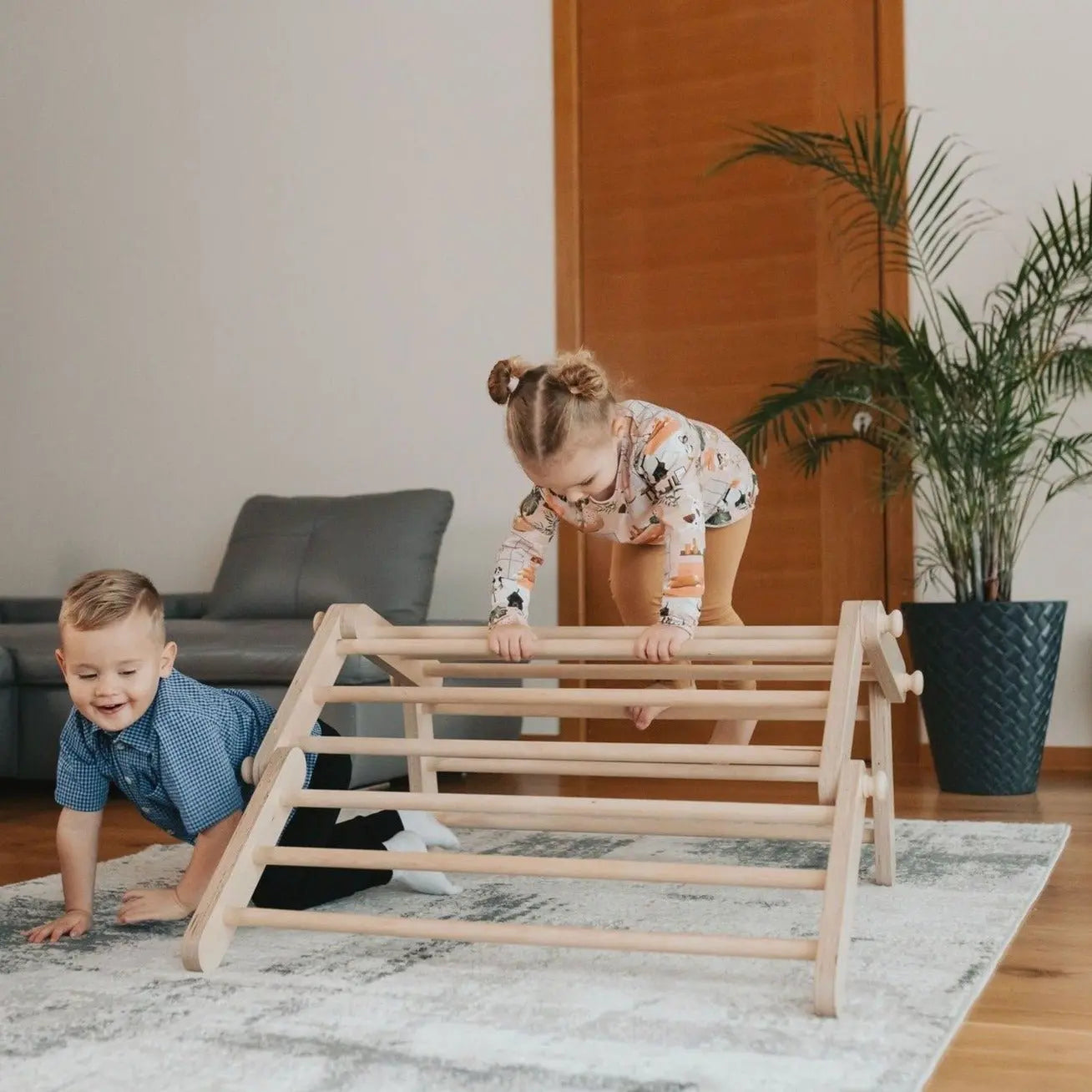 Modifiable climbing frame MOPITRI®, inspired by Emmi Pikler - Ette Tete