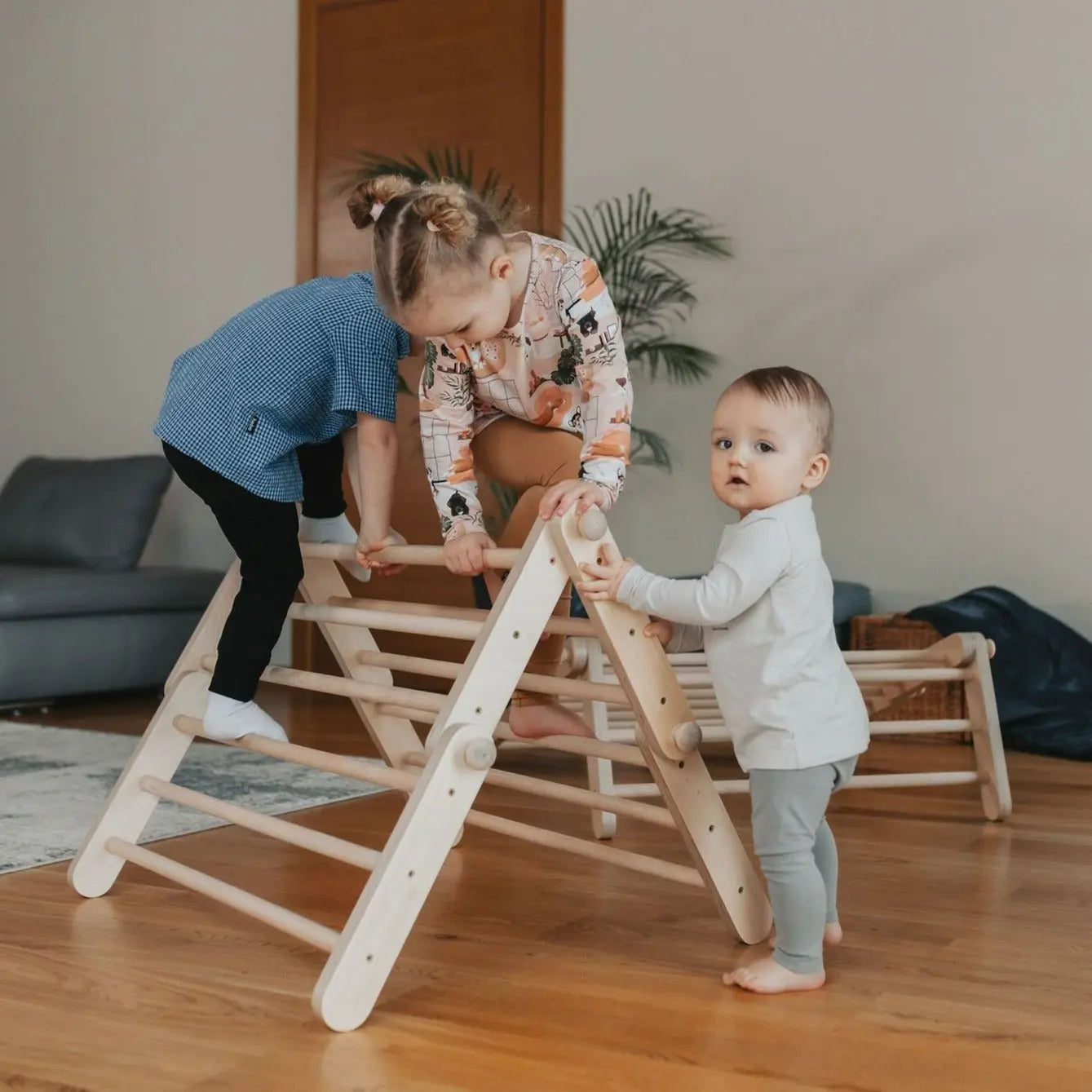 Modifiable climbing frame MOPITRI®, inspired by Emmi Pikler - Ette Tete