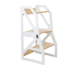 White Modustep 2-in-1 Learning Tower — AlmaVidaKids