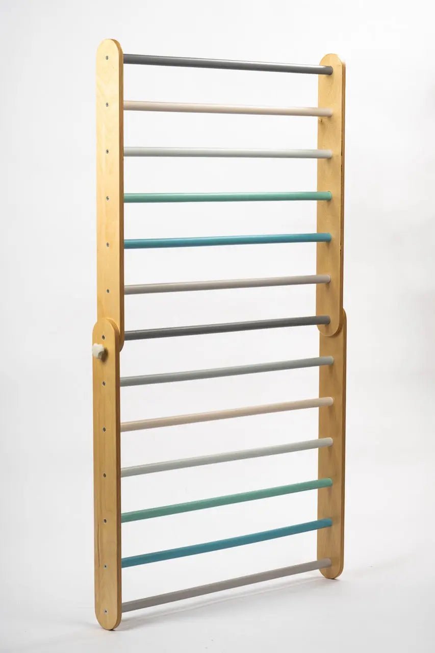 Pikler climbing triangle & climber (swedish) wall - AlmaVidaKids