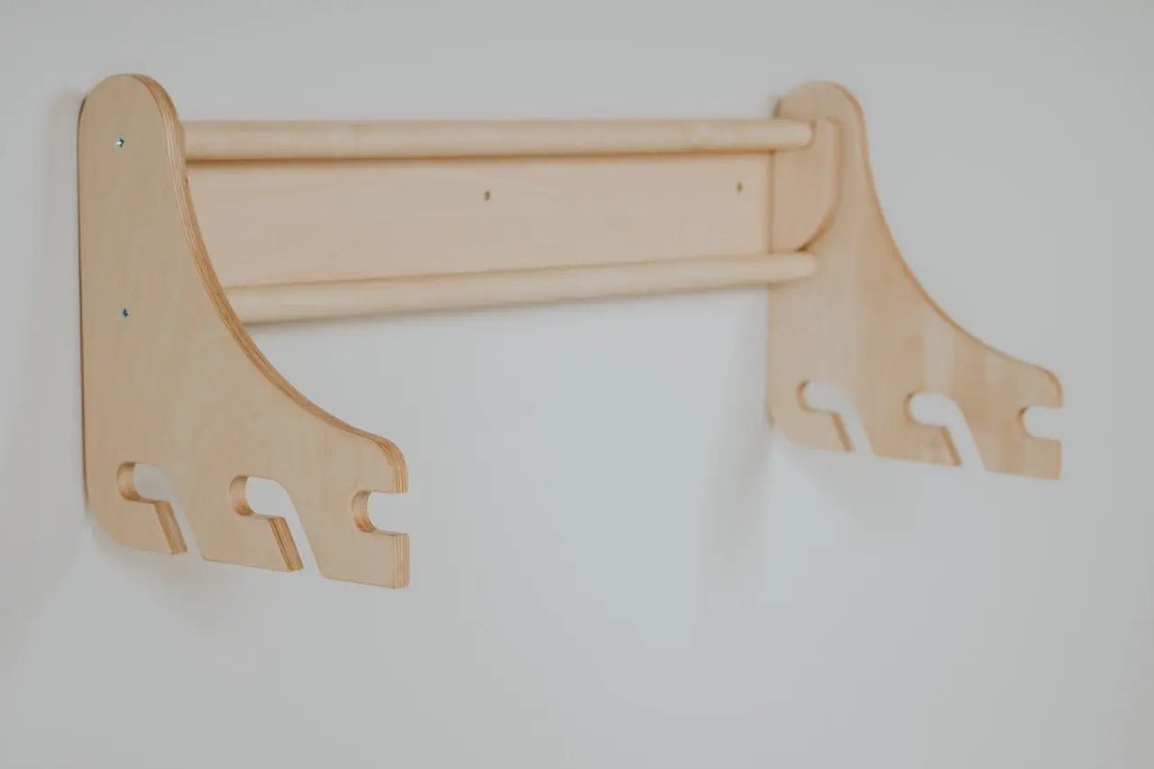 Pikler climbing triangle & climber (swedish) wall - AlmaVidaKids