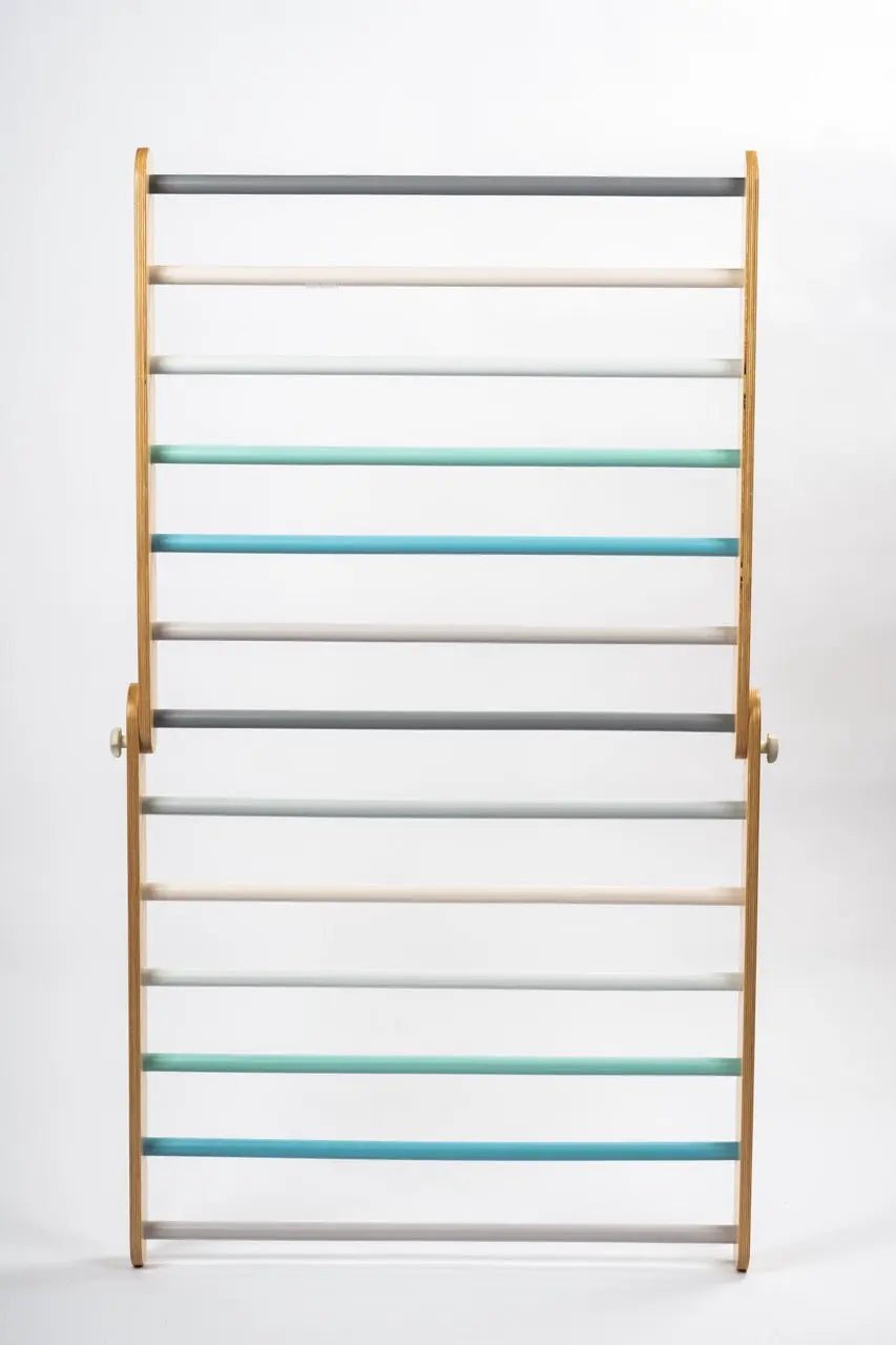 Pikler climbing triangle & climber (swedish) wall - AlmaVidaKids