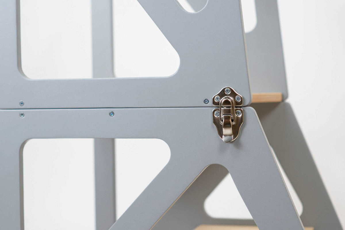 Securestep 2-in-1 learning tower frame and conversion hardware detail