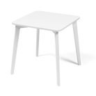 White height-extendable toddler table with long legs - TULLA Kids Table - AlmaVidaKids