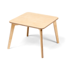 Wooden height-extendable toddler table with short legs - TULLA Kids Table - AlmaVidaKids