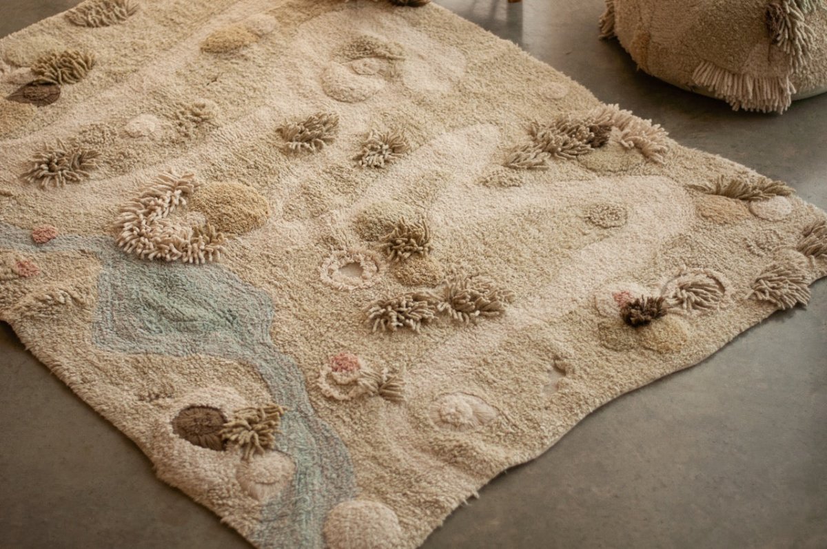 Washable Play Rug | Path of Nature - AlmaVidaKids