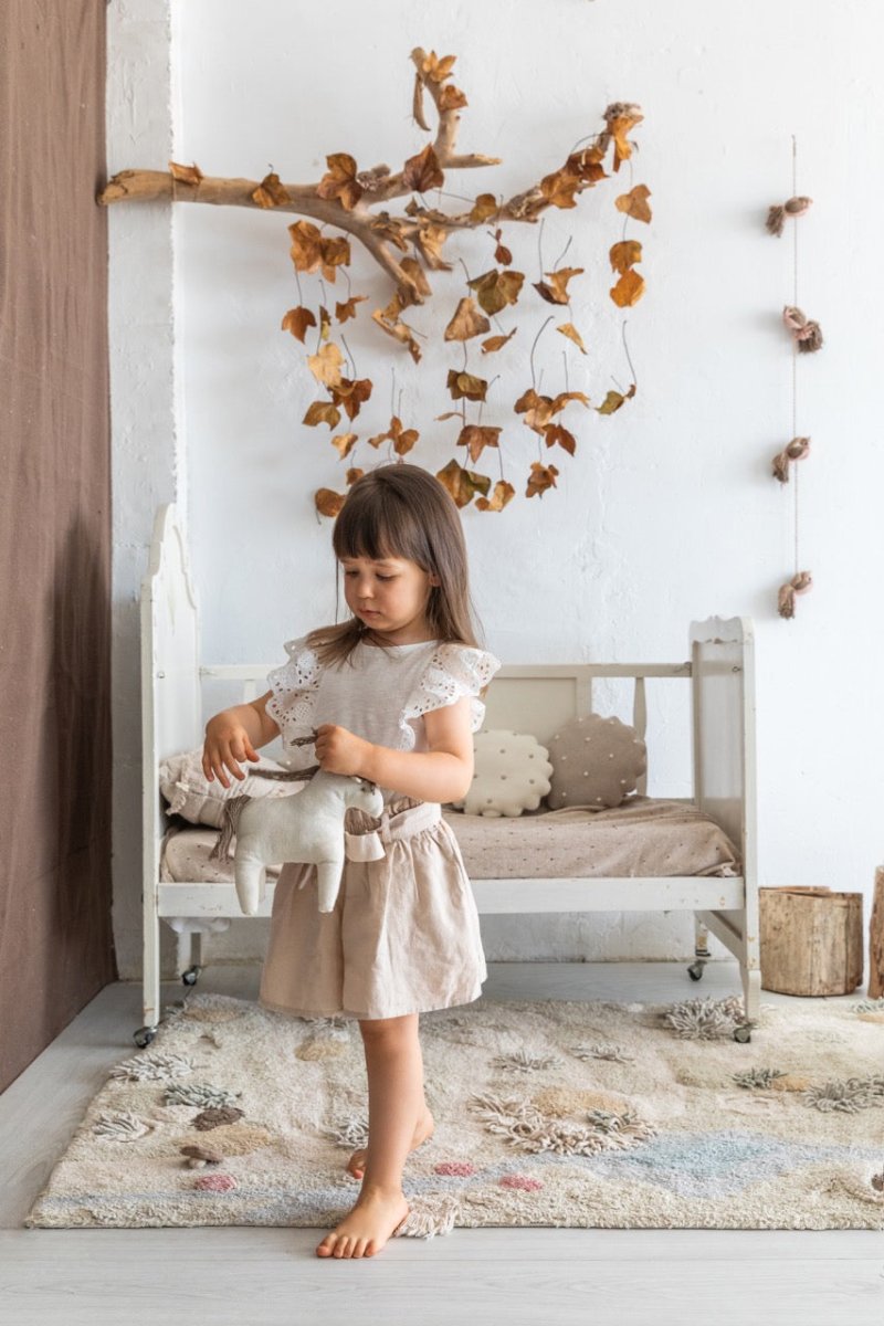 Washable Play Rug | Path of Nature - AlmaVidaKids