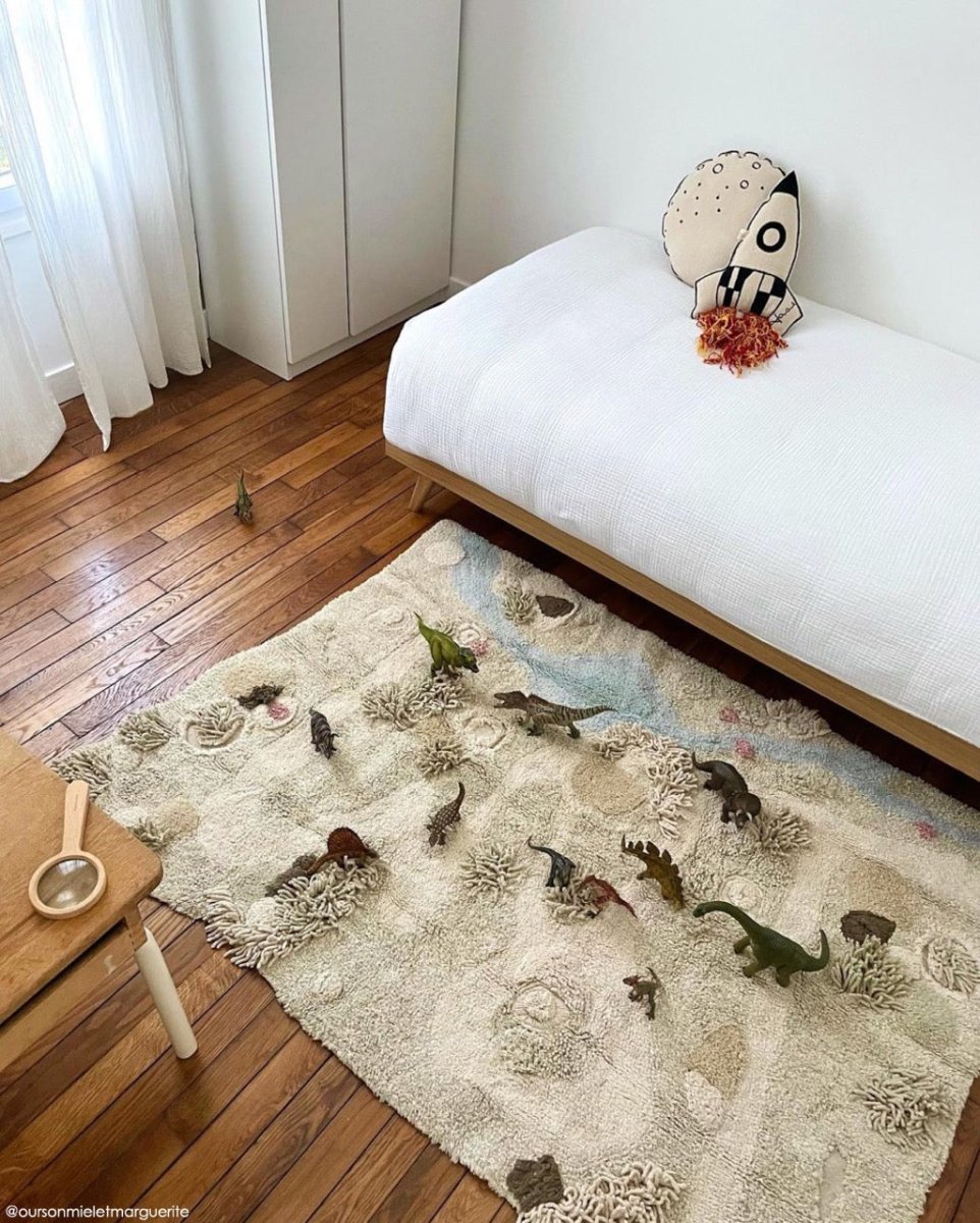 Washable Play Rug | Path of Nature - AlmaVidaKids