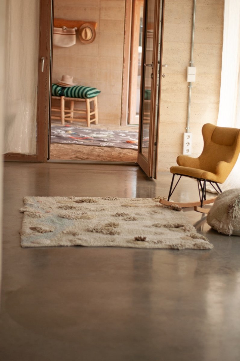 Washable Play Rug | Path of Nature - AlmaVidaKids