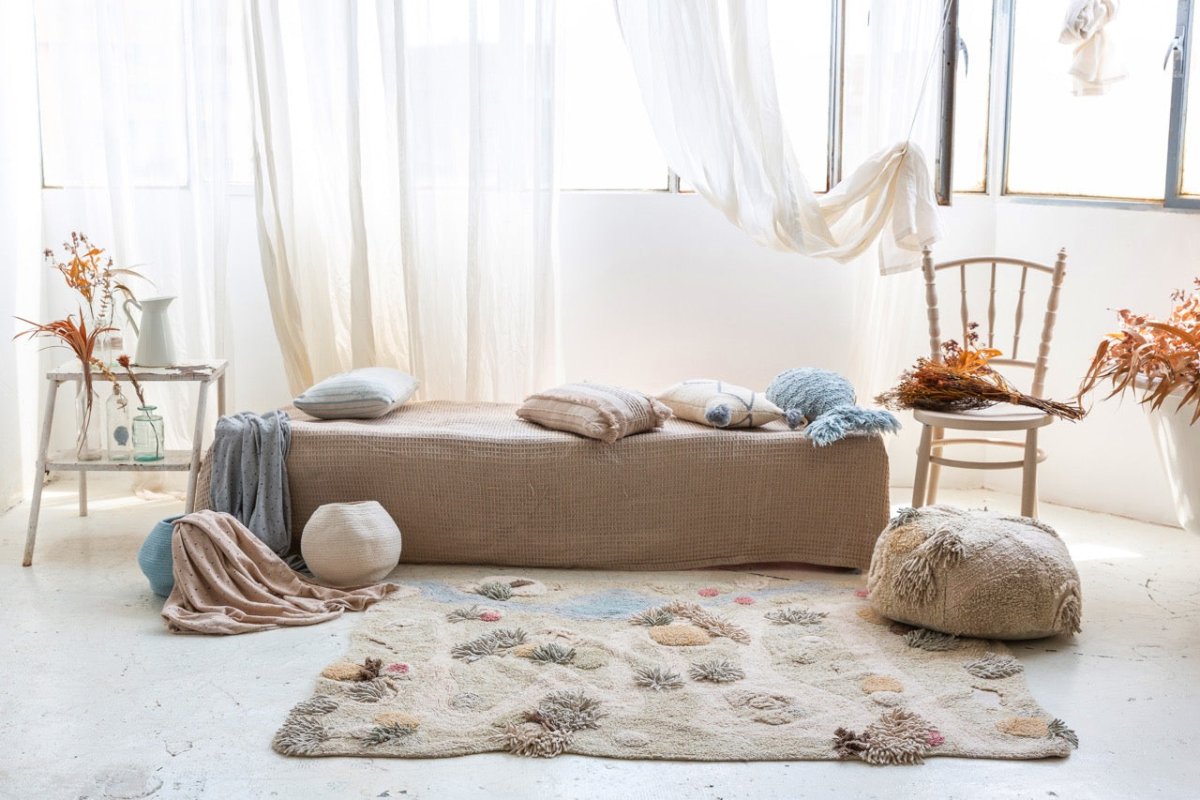 Washable Play Rug | Path of Nature - AlmaVidaKids