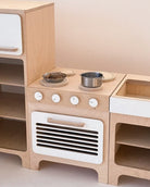 Wooden Play Kitchen - AlmaVidaKids