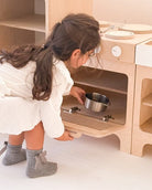 Wooden Play Kitchen - AlmaVidaKids