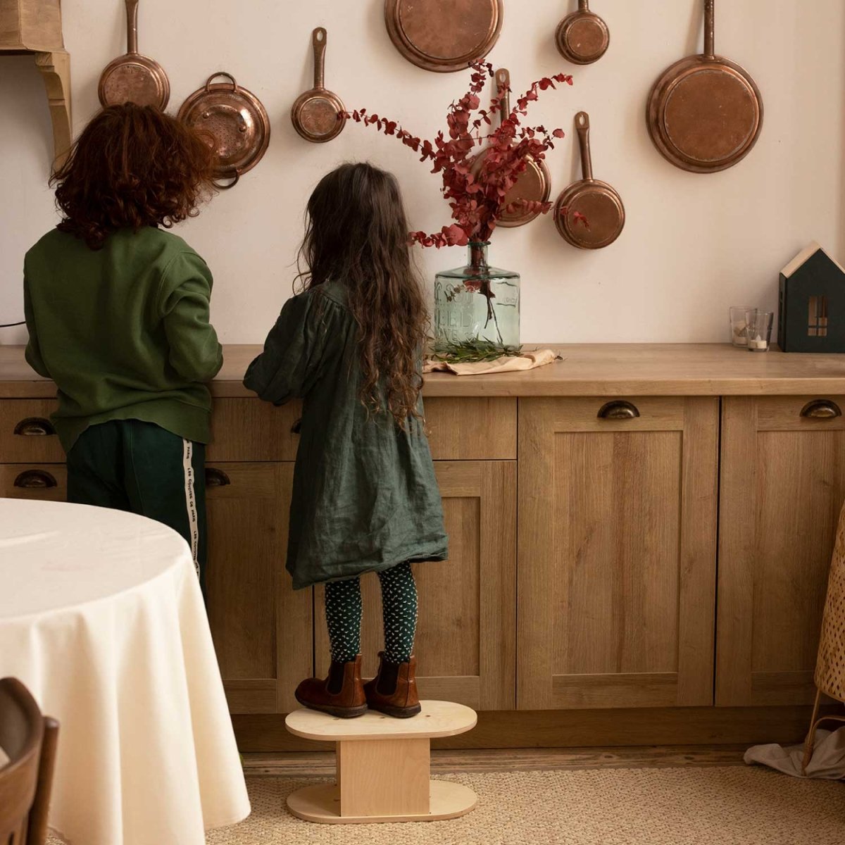 Wooden Step Stool - AlmaVidaKids