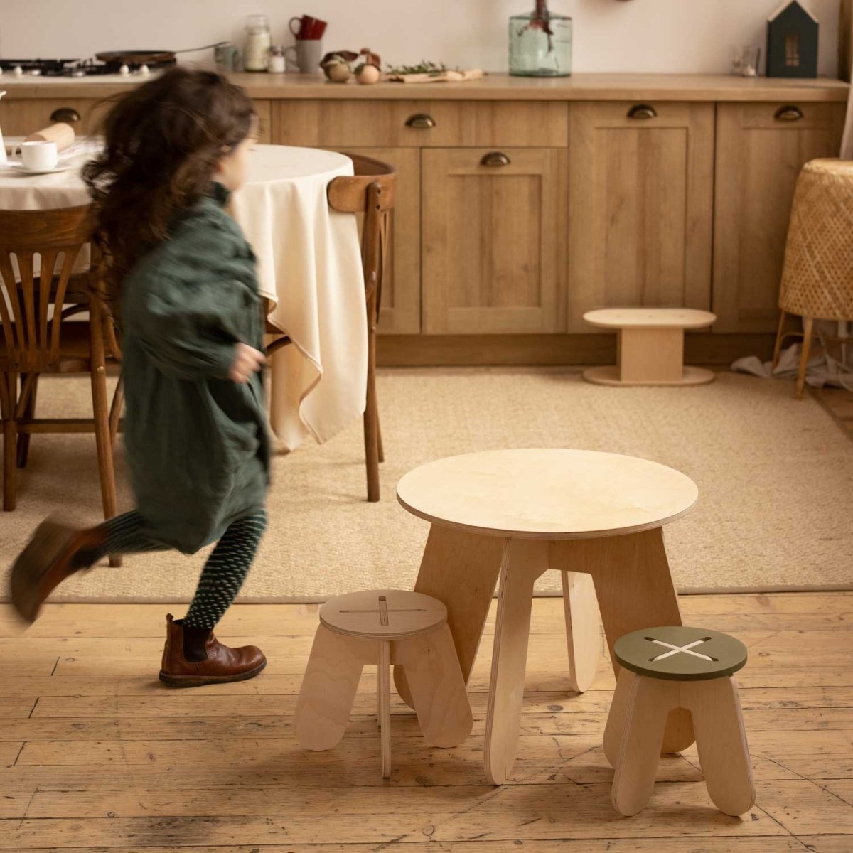 Wooden Step Stool - AlmaVidaKids