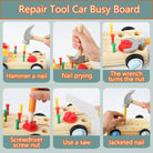 Woods™ - Draai & Leer - Montessori Auto Schroefbord - AlmaVidaKids