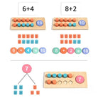 Woods™ - Maak Rekenen eenvoudig - Reken Speelset voor Kinderen - AlmaVidaKids