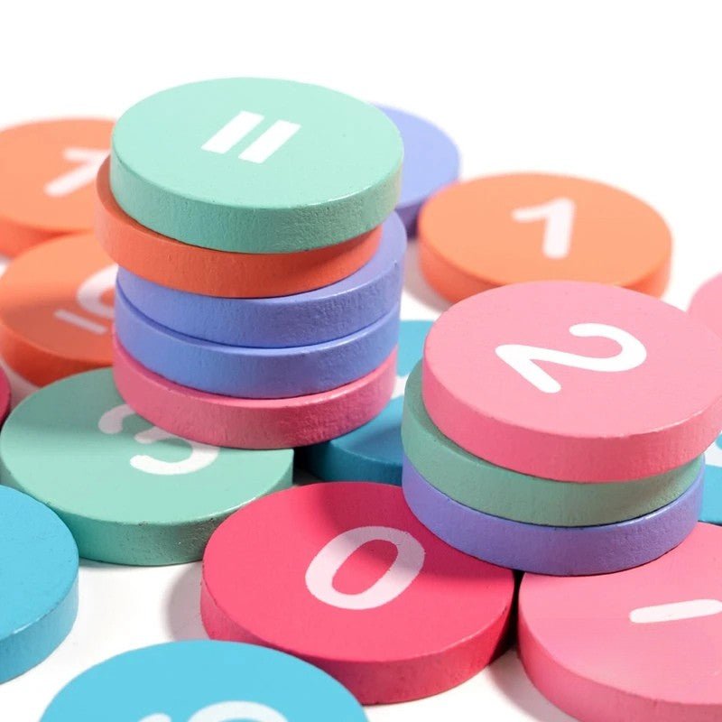 Woods™ - Maak Rekenen eenvoudig - Reken Speelset voor Kinderen - AlmaVidaKids