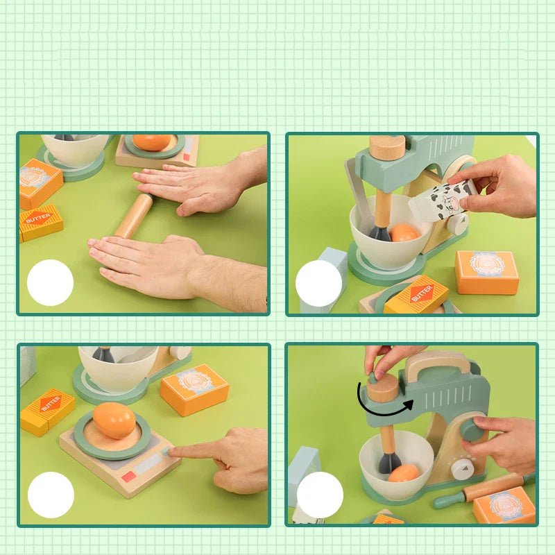 Woods™ - Mini Masterchef - Keukenspeelgoed - AlmaVidaKids