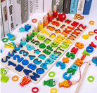 Woods™ | Ontwikkel de vaardigheden - Montessori houten speelbord - AlmaVidaKids