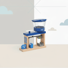 Woods – Stijlvol & Educatief – Houten Openbaar Vervoer Speelset - AlmaVidaKids