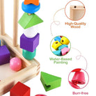 Woods™ - Stimuleer Creativiteit & Verbeter Vaardigheden - Kleurrijke Montessori Puzzelset - AlmaVidaKids