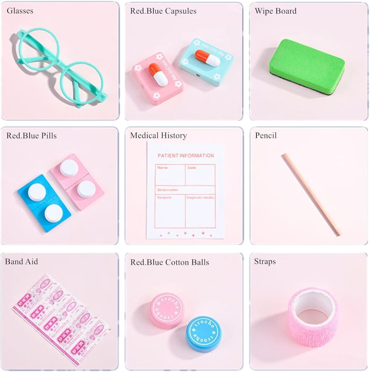 Woods™ - Tandarts in de Dop - Tandarts Speelset - AlmaVidaKids