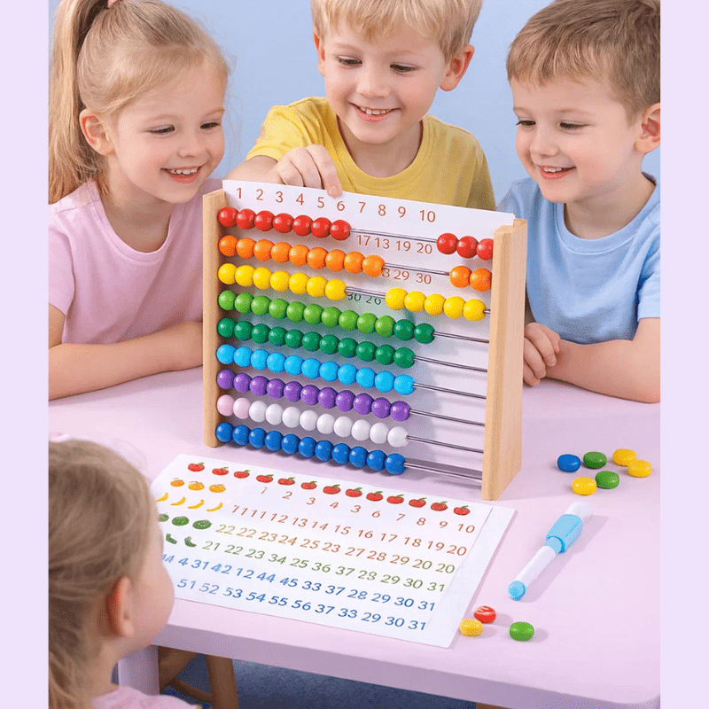 Woods™ - Tel en Leer - Houten Telraam - AlmaVidaKids