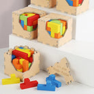 Woods™ - Train je brein - 3D Tetris Puzzel - AlmaVidaKids