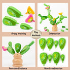 Woods™ - Woorden maken & creatief - Cactus Letterboom - AlmaVidaKids