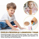 Woods™ - Zintuiglijke Ontwikkeling - Kleursorteer Spel - AlmaVidaKids