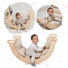 Climbing Arch + Cushion - Montessori Climbers for Toddlers - Goodevas